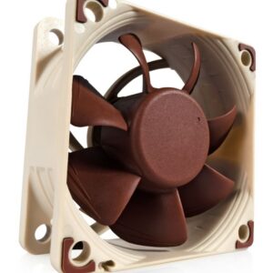 Premium cooling fan NF-A6x25 FLX 12V 60x25mm 3 pin retail pack idea for retro games consoles such OG Xbox | Noctua